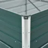 vidaXL Podwyższone łóżko ogrodowe Stal ocynkowana 600x80x45 Podgląd zdjęcia produktu 5