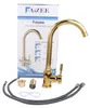 Granitspüle Küchenspüle mit Siphon und Armatur Gold Produktbild-Vorschau 12