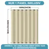 A diagram showing the dimensions of a single curtain panel. Produktbild-Vorschau
