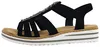 Rieker Keilsandaletten Damen 31373730393531 Schwarz 40 EU Produktbild-Vorschau 23