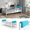 Ochrana postele Vitalispa  Tyrkysová 70 x 20 cm, Model Náhled obrázku produktu 2