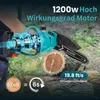 Mini Motosega a Batteria per Potatura con 2x 2000mAh Anteprima dell’immagine prodotto 5