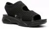 Damen Sport Sandalen Pantoletten Flexible Sommer Schuhe Produktbild-Vorschau 2