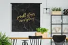 MuchoWow® Wandteppich Wandbehang Zitate - Schritt - Marmor Produktbild-Vorschau 2