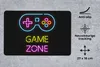 MuchoWow® Gaming Mauspad Mousepad Controller - Spiel - Neon Produktbild-Vorschau 2