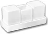 Set de salière et poivrière Wilmax en porcelaine blanche Voir les images du produit 2