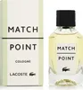 A bottle of Lacoste Match Point Cologne and its packaging are displayed against a white background. Anteprima dell’immagine prodotto
