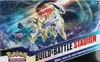 A product box for a Pokemon Build & Battle Stadium game. Produktbild-Vorschau