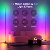 LED Stehlampe Stehleuchte RGB Dimmbar Atmosphäre Lampe APP Produktbild-Vorschau 2