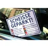 Scheisse Geparkt Notizblock 50 Blatt für Windschutzscheibe Produktbild-Vorschau 3