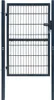 vidaXL 2D Gartentor (Einzeln) Anthrazitgrau 100x180 cm Produktbild-Vorschau 7