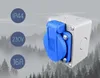 Schuko Steckdose Aufputz 230V 16A IP44 | Kompakte Produktbild-Vorschau 5