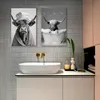 murando - Set Handart Vache au spa Impression artistique 80 Voir les images du produit 3