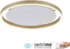 Stropní svítidlo LED, matná mosaz, stmívatelné, D 39,3 cm Náhled obrázku produktu 4