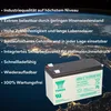 Yuasa Blei-Akku REW45-12 Pb 12V / 8Ah Hochstrom, Faston 6,3 Produktbild-Vorschau 3