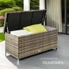 tectake® Auflagenbox Kiruna 121 x 56 x 60 cm Produktbild-Vorschau 7