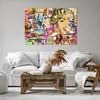 Bild auf Leinwand - Leinwandbild - Graffiti modern - Produktbild-Vorschau 6