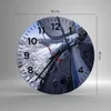 Wanduhr - Rund - Glasuhr - Boot Ozean Reise Yacht - 40x40cm Produktbild-Vorschau 3
