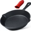 Vilde | Poêle - Poêle en fonte - Ø 20 cm - Noir - Résistant Voir les images du produit 1