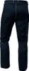 A back view of dark blue work pants on a white background. Podgląd zdjęcia produktu