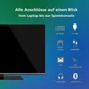 JVC LT-40VQF555D QLED Fernseher 40 Zoll Smart TV VIDAA Full Produktbild-Vorschau 4