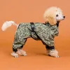PAIKKA Hunde Regen Overall "Rain Suit" green, Rückenlänge: Produktbild-Vorschau 4