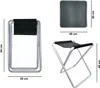 Tourist Hocker mit Tisch 2in1 Produktbild-Vorschau 4