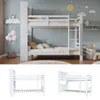 STILVORA Etagebed 90x200 cm met planken, kinderbed met Productafbeelding-voorbeeld 4