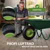 Schubkarrenrad Luftbereifung 200kg 40cm /15,6" Metallfelge Produktbild-Vorschau 7