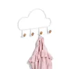 Wandaufhänger Wolkenmotiv 4 Haken 30x5x21,5cm Produktbild-Vorschau 2