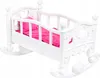 Kinderplay Puppenwiege 2-in-1 mit Bettwäsche – Schaukelbett Produktbild-Vorschau 12