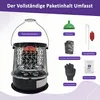Mobiler Heizstrahler 2600W, Petroleum-Kerosinofen für Produktbild-Vorschau 2