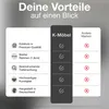 K-Möbel Echtholz Trikot Rahmen 50x70 cm Braun für Produktbild-Vorschau 3