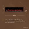 Glow Fire Elektrokamin 'Inside 152' | LED Wandkamin in Produktbild-Vorschau 4