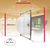 Spot encastrable 68mm set de 6 - 230V, 4,9W, 480lm, LED, Voir les images du produit 5