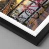 Gerahmtes Poster - Schwarzer Rahmen - Bikes Kanal Amsterdam Produktbild-Vorschau 2