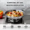 Zestaw garnków i patelni 3-częściowy, 20+24+28 cm, wykonany Podgląd zdjęcia produktu 5