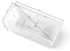 Freistehende Badewanne  Mint 170 weiß  170 x81 x57 cm Produktbild-Vorschau 8