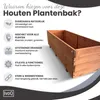 IvoQ Houten Plantenbak – 120x40x32 cm – Massief Hout – Productafbeelding-voorbeeld 4