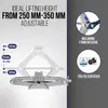 Hydraulický zvedák alca®, nosnost 1 tuna, zdvih 100-350 mm, Náhled obrázku produktu 2