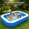 Aufblasbarer Familienpool - Gartenpool 262 cm - Dickes Produktbild-Vorschau 9