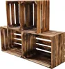 Obstkisten Holzkisten Regal 50 x 40 x 30cm und 40x30x25 4er Produktbild-Vorschau 4