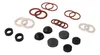 A collection of various rubber and plastic seals and gaskets. Produktbild-Vorschau