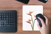 MuchoWow® Mauspad Mousepad Blumen - Orange - Natur - Produktbild-Vorschau 4