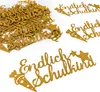 Oblique Unique Endlich Schulkind Konfetti gold für Produktbild-Vorschau 3
