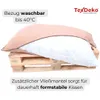 TexDeko® Cord Seitenkissen 60x43x20 cm Rückenlehnenkissen Produktbild-Vorschau 4
