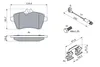 Bosch Bremsbelagsatz, Scheibenbremse  0 986 494 087 Produktbild-Vorschau 18