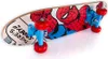A close-up view of a Spider-Man themed skateboard against a white background. Anteprima dell’immagine prodotto
