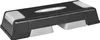 A black and gray aerobic stepper is shown from a slightly elevated side angle against a white background. Náhled obrázku produktu