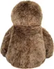 The back of a brown, plush sloth toy. Anteprima dell’immagine prodotto